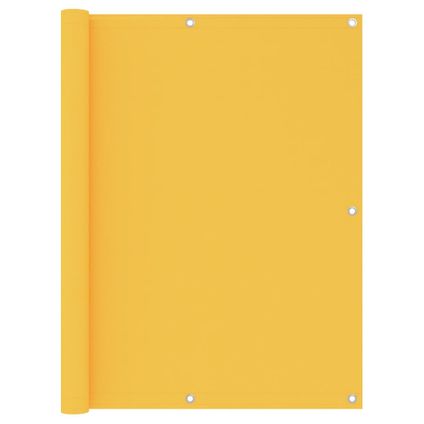 vidaXL - - Balkonscherm 120x500 cm oxford stof geel - TLS135030