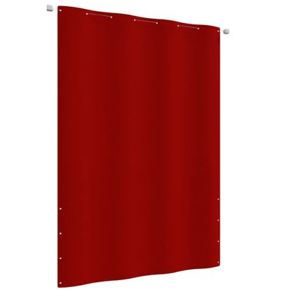 vidaXL - - Balkonscherm 160x240 cm oxford stof rood - TLS148547