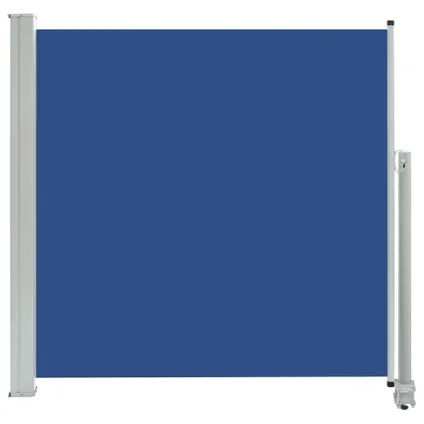 vidaXL - Tuinscherm uittrekbaar 160x300 cm blauw - TLS48350 2