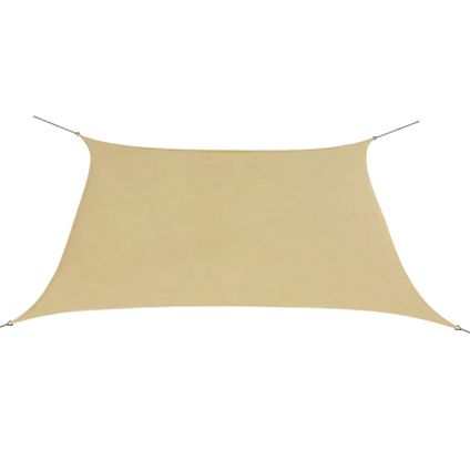 The Living Store - - Voile de parasol tissu oxford carré 2x2 m beige - TLS43020