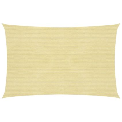 The Living Store - - Voile d'ombrage 160 g/m² Beige 2x3 m PEHD - TLS311117