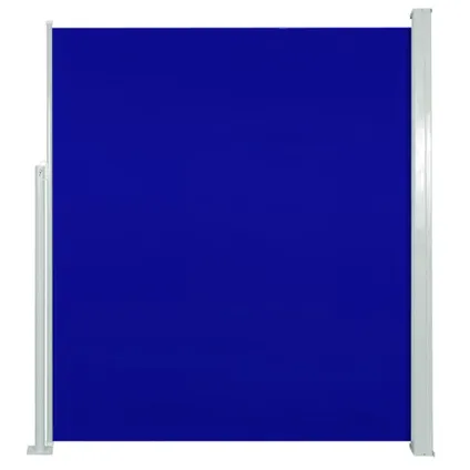 vidaXL - Tuinscherm uittrekbaar 160x300 cm blauw - TLS317882 2