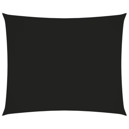 vidaXL - - Zonnescherm rechthoekig 3,5x4,5 m oxford stof zwart - TLS135764
