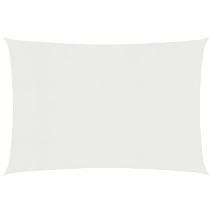 The Living Store - - Voile d'ombrage 160 g/m² Blanc 2x4,5 m PEHD - TLS311230