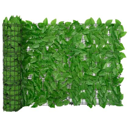 vidaXL - - Balkonscherm met groene bladeren 600x75 cm - TLS315498