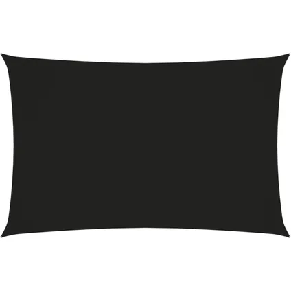 vidaXL - - Zonnescherm rechthoekig 2x5 m oxford stof zwart - TLS135754 7