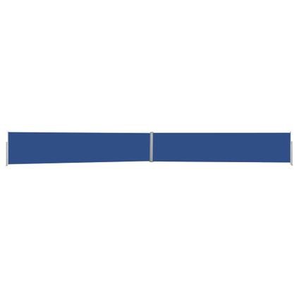 vidaXL - - Tuinscherm uittrekbaar 140x1200 cm blauw - TLS313391