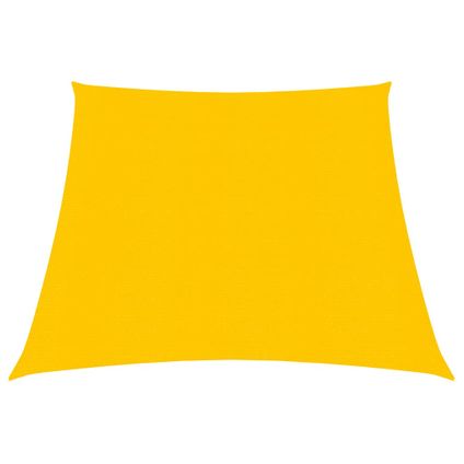 The Living Store - - Voile d'ombrage 160 g/m² Jaune 3/4x3 m PEHD - TLS311599