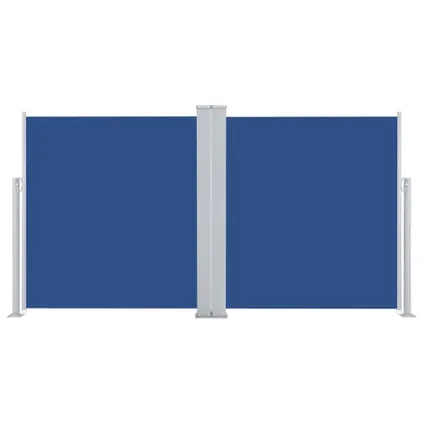 vidaXL - - Windscherm uittrekbaar 140x600 cm blauw - TLS317992 4