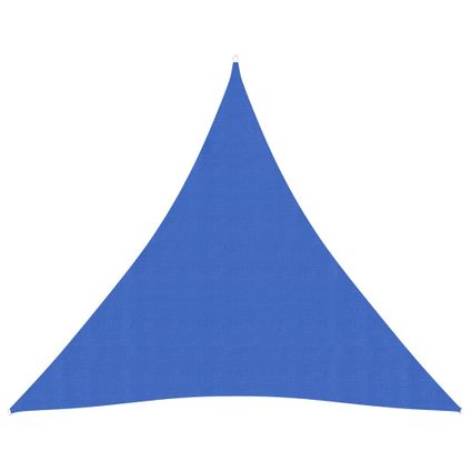 vidaXL - Schaduwdoek - HDPE - 4 x 4 x 4 m - blauw