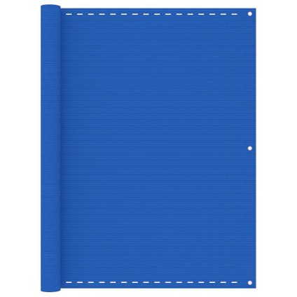 vidaXL - - Balkonscherm 120x300 cm HDPE blauw - TLS310988