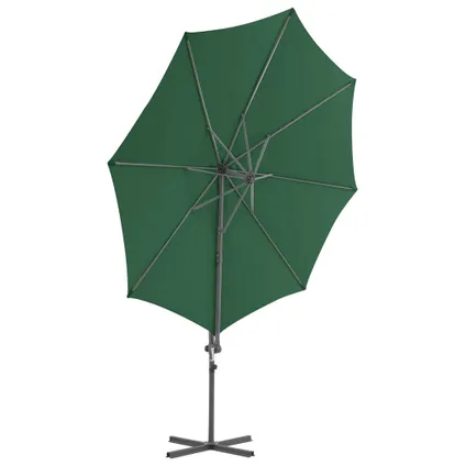 vidaXL - - Parasol met draagbare voet groen - TLS276340 4