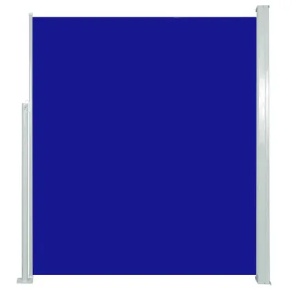vidaXL - Tuinscherm uittrekbaar 160x500 cm blauw - TLS317924 2