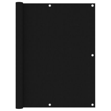 vidaXL - - Balkonscherm 120x500 cm oxford stof zwart - TLS135066