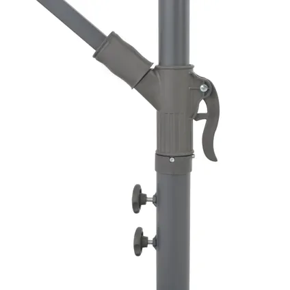 vidaXL - Zweefparasol met aluminium paal 300 cm terracottakleurig - TLS313755 6