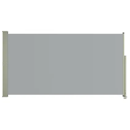 vidaXL - Tuinscherm uittrekbaar 160x300 cm grijs - TLS317840 2