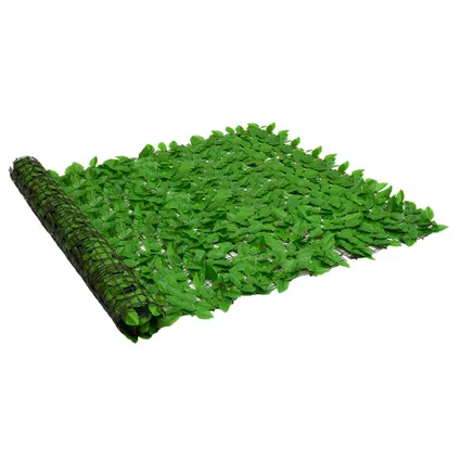 vidaXL - - Balkonscherm met groene bladeren 300x150 cm - TLS315503 2