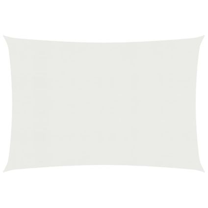 The Living Store - - Voile d'ombrage 160 g/m² Blanc 2,5x3,5 m PEHD - TLS311233