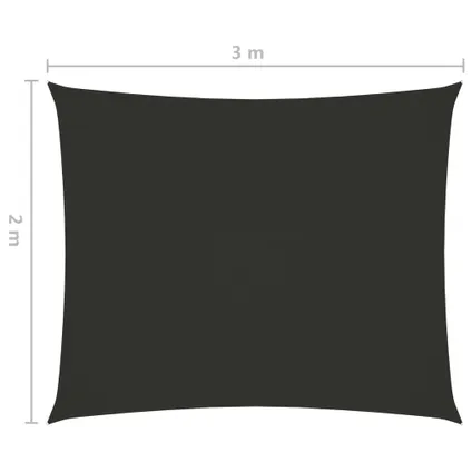vidaXL - Zonnescherm rechthoekig 2x3 m oxford stof - TLS135090 6