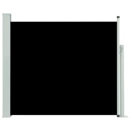 vidaXL - Tuinscherm uittrekbaar 100x300 cm zwart - TLS48370 2