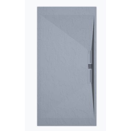 Sanifun receveur de douche Stone Side Gray Slate 900 x 700 P