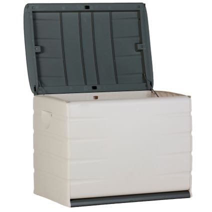 Intergard - Kussenbox opbergbox zwart 80x61x53cm
