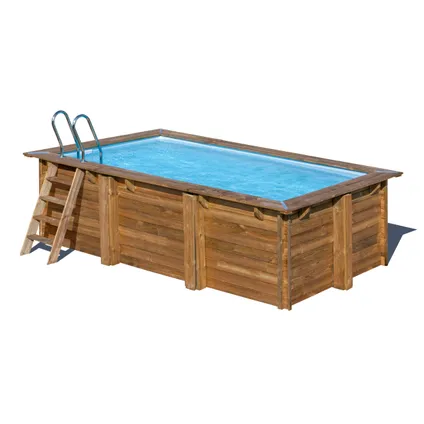 Intergard - Zwembad hout rechthoek 420x222x114cm 2