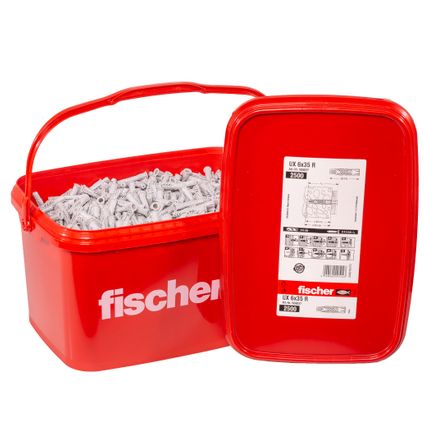 Fischer nylon plug UX 6x35mm R 2500 st