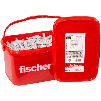 Fischer nylon plug UX 8x50mm R 1000 st