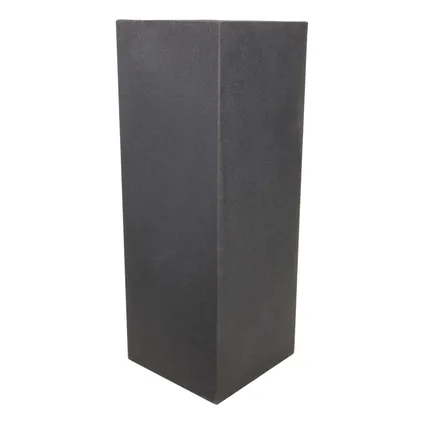 4gardenz® Stone Pilaar Plantenbak 30x30x80 cm - Steengrijs 4