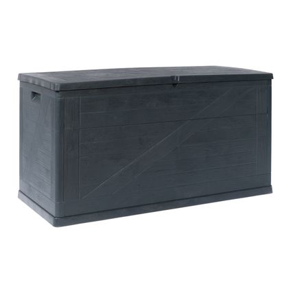 Toomax kussenbox Wood 420L antraciet