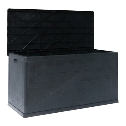 Toomax kussenbox Wood 420L antraciet 2