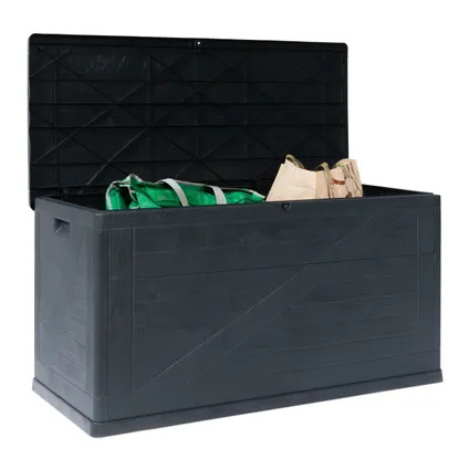 Toomax kussenbox Wood 420L antraciet 5