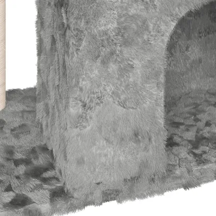 vidaXL Kattenmeubel met sisal krabpale 51 cm lichtgrijs 6