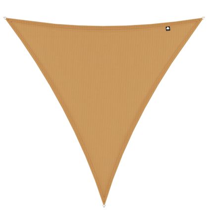 Toile d'Ombrage Kopu® Triangle 3,6x3,6x3,6 m Imperméable 230 grammes Sable