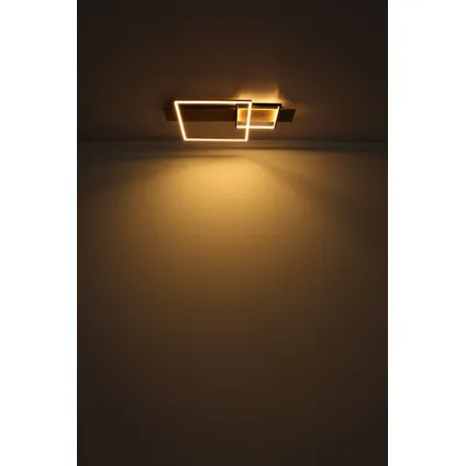 Globo Plafondlamp Vanni LED metaal wit 1x LED 6