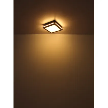 Globo Plafondlamp Carla LED metaal wit 1x LED 8