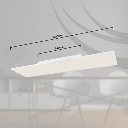 Globo Plafondlamp Doro LED aluminium spuitgietwerk wit 1x LED 10
