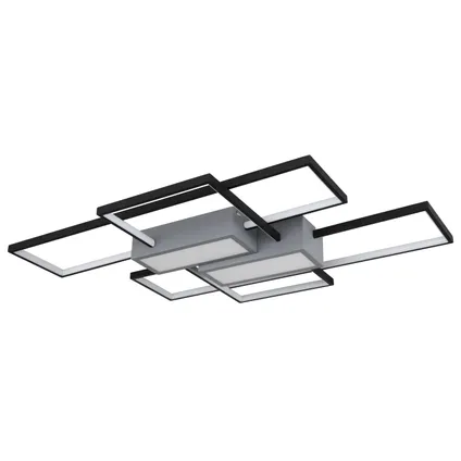 Globo Plafondlamp Aigina LED metaal zwart 1x LED 3