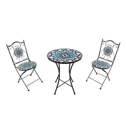 AXI Amélie Bistroset met Tafel en 2 stoelen - Multikleur Mozaïek