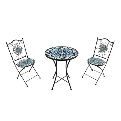 AXI Amélie Bistroset met Tafel en 2 stoelen - Multikleur Mozaïek 2