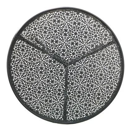 Table de bistrots mosaïque Anthracite AXI Eloise 3 pièces 5