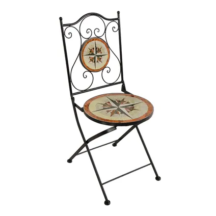 AXI Amélie Bistroset met Tafel en 2 stoelen - Windroos Multikleur Mozaïek 3