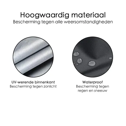 Flokoo Egg Swing beschermhoes - Beschermhoes Hangstoel Egg - Waterproof - Universeel model 6