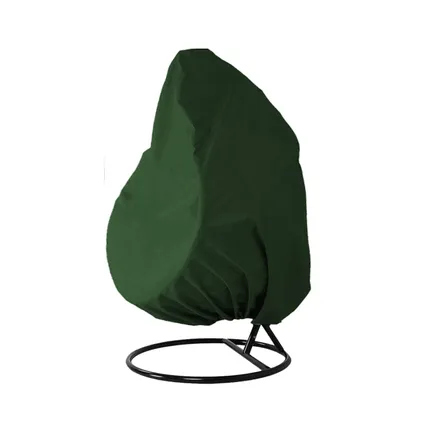 Housse de protection pour chaise suspendue Egg - Flokoo - Vert - 190 x 115 cm - Etanche 5