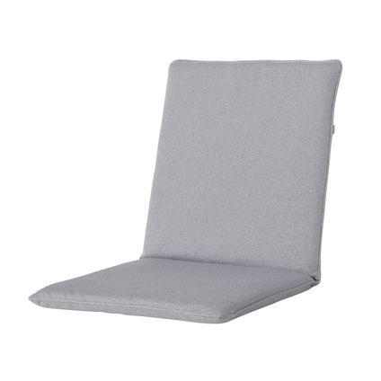 Coussin de jardin pour chaise empilable Madison - Manchester gris clair - 105x50 - Gris