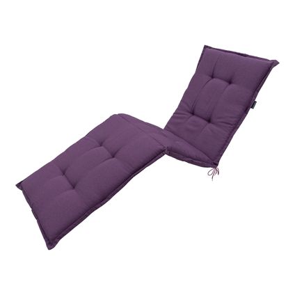 Madison - Chaise longue Panama Violet - 200x60cm