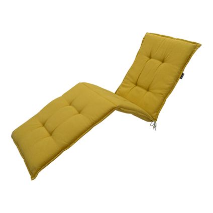 Madison - Chaise longue Panama Jaune - 200x60cm