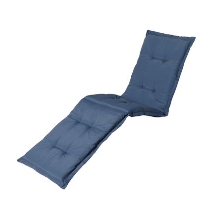 Madison - Deckchair - Panama Safier Blue - 200x50 - Blauw