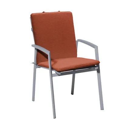 Madison - Coussin pour chaise empilable 97x49 - Orange - Panama Terra 2